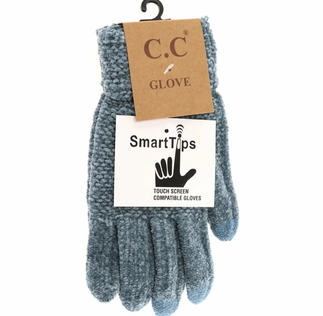 Eco-Friendly Chenille Woman's Gloves